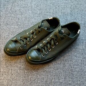 Converse Men's Olive Canvas Sneakers